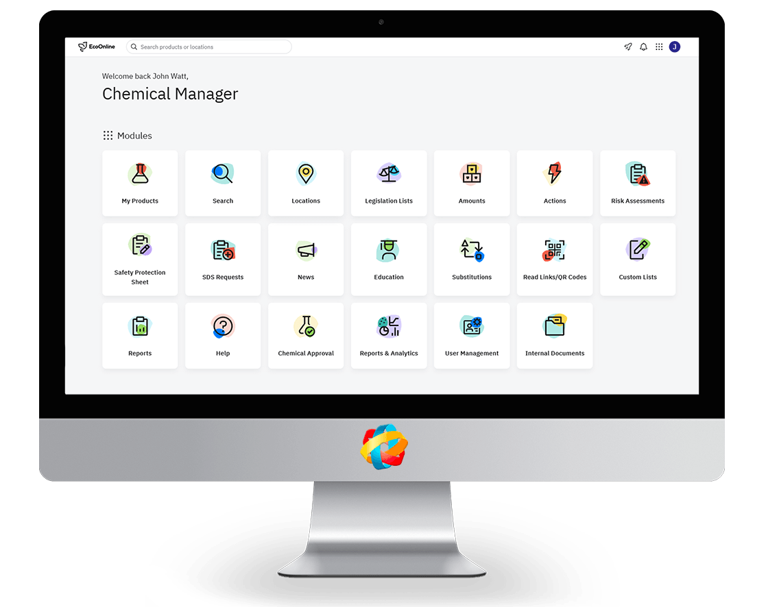 EcoOnline Chemical manager