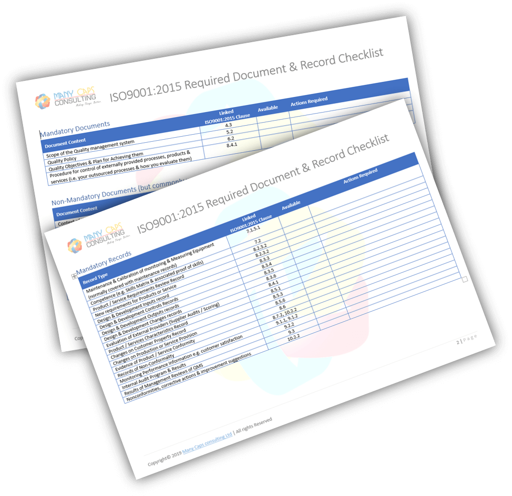 records-and-files-checksheets