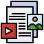 Include documents, images & links
